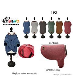 MAGLIONE SENIOR MONOSTRATO XL/40CM