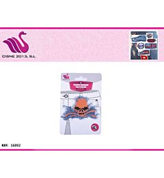 Toppa - Feather Skull