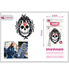 Toppa - Balck Skull