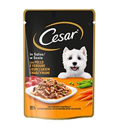 Cesar - Pollo e Verdure Miste In salsa 100gCesar