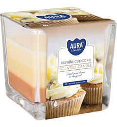 CANDELA TRICOLORE - VANIGLIA CUPCAKE - 170GAura