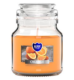 AURA CANDELA IN VETRO - ARANCIA - 120GAura