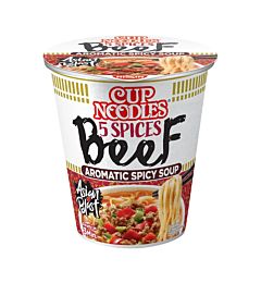 NISSIN CUP NOODLES - BEEF 64GAsian Food