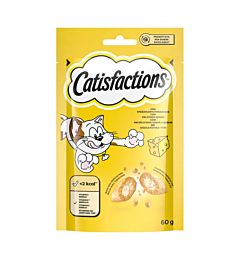 Catisfactions Snack per Gatto - Formaggio - 60g