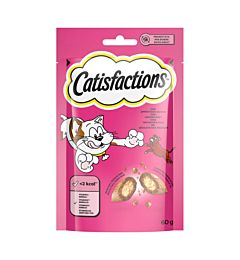 Catisfactions Snack per Gatto - Manzo - 60g