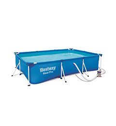 PISCINA STEEL PRO FRAME RETTANGOLARE 300X201X66CM.