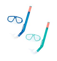 SET FUN SNORKEL,3-6 ANNI, 2 COLORI