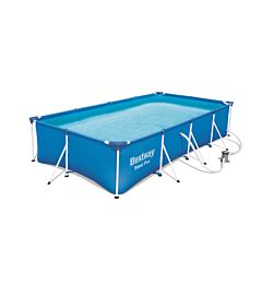 PISCINA STEEL PRO FRAME RETT CM400X211X81 C.5700LTBestway