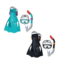 SET SNORKELING CON PINNE 14+Bestway