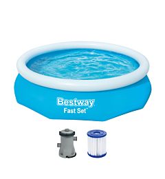 PISCINA FAST SET CON POMPA E FILTRO - 305CMBestway