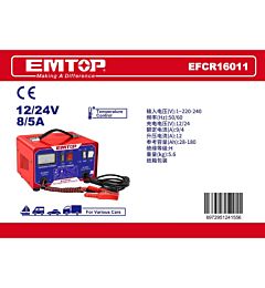 CARICA BATTERIA + CONTROLLO TEMPERATURAEmtop