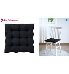 Cuscino per Sedia 40x40cm - NeroFarfallaRossa