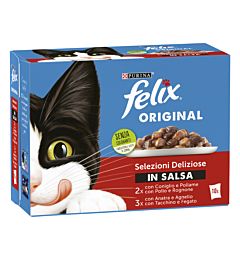 FELIX - Original Selezioni Deliziose in Salsa - 10x85g