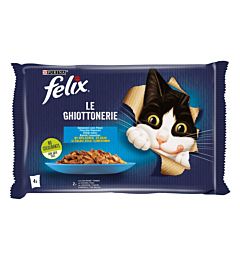 FELIX - Le Ghiottonerie Selezioni con Pesci - 4x85g