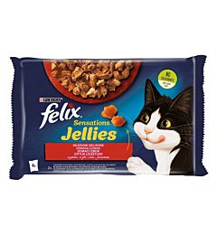 FELIX - Sensations Jellies Selezioni Deliziose - 4x85g
