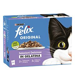 FELIX - Original Selezioni Deliziose in Gelatina - 10x85g
