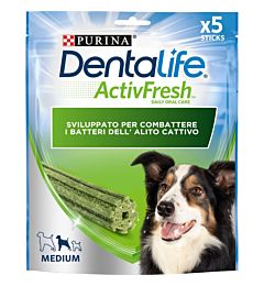 Dentalife - ActiveFresh Snack Igiene Orale - Cane Medium - 115gDentalife