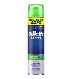 GILLETTE SERIES GEL 240ML SENSITIVE