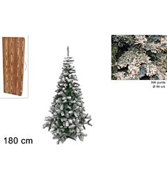 ALBERO LAPPONIA INNEVATO 180 CM 396 PUNTE ART. 11JDue Esse