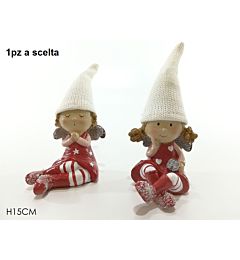 ANGELO SEDUTO C/CAPPELLO BIANCO 2ASSHappy Casa