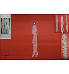 FILO ADDOBBO BIANCO 6CMX2MT 3 ASS DISPLAY 5-1/2/3Due Esse