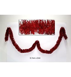 FILO ADDOBBO ROSSO 5.7 CM X 2MT 6PLYHC6-5.7Due Esse