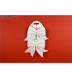 FIOCCHI GLITTERATI SET 2PZ SPUGNA BIANCO ART.86901Due Esse
