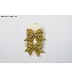 FIOCCHI GLITTERATI SET 2PZ SPUGNA ORO ART.86901/GODue Esse