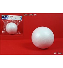 PALLA POLISTIROLO 15CM 1PZ DU1820-15(FB0115)&CCEDIDue Esse