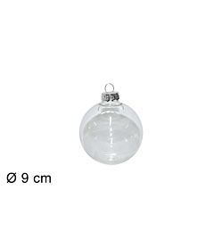 PALLA VETRO TRASPARENTE DIAM.9CM IN DISPLAY (10240Due Esse