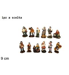 PASTORI 9 CM 12 ASS MOD B COL CHIARI ART.54835B-9Due Esse