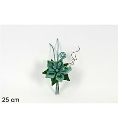RAMO FIORE NATALIZIO 25CM VERDE BMD-167/GREENDue Esse