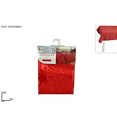 TOVAGLIA ROSSA JACQUARD 150*150CM ART.10011 (F.1.5Due Esse