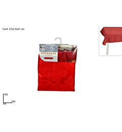 TOVAGLIA ROSSA JACQUARD 150*180CM ART.10012 (F.1.8Due Esse