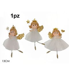 APP. ANGELO BALLERINA BIANCO/ORO 3ASSHappy Casa