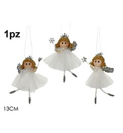 APP. ANGELO BALLERINA BIANCO/SILV. 3ASSHappy Casa