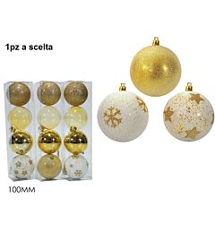 SET 4 PALLE 100MM ORO 3ASS.Happy Casa