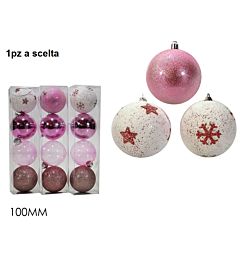 SET 4 PALLE 100MM ROSA 3ASS.Happy Casa