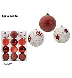 SET 4 PALLE 100MM ROSSE 3ASS.Happy Casa