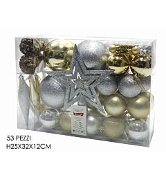 SET 53PZ DEC. NAT. ORO/SILVERHappy Casa