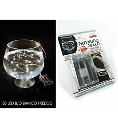 -FILO NUDO 20 MICROLED B/O BIANCO FREDDOHappy Casa