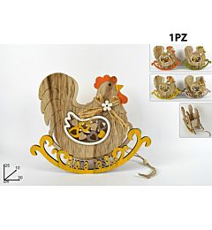 CONTENITORE GALLINA DONDOLO 30CM COL ASS 18XD31744Due Esse