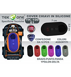 COVER CHIAVI IN SILICONE TK100-01