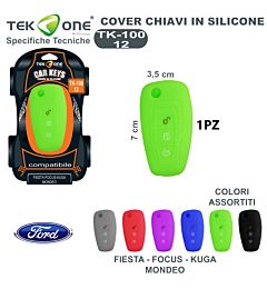 COVER CHIAVI IN SILICONE TK100-12Tekone