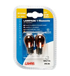 CP.LAMP.12V.BAU15S 21W ARANC.Lampa