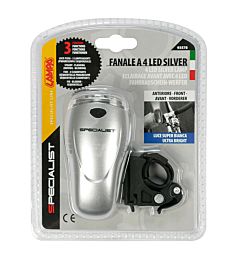 FANALE ANTERIORE SILVER 4 LED