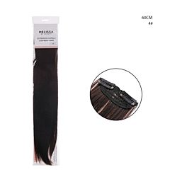 EXTENSION CAPELLI 2CLIP 60CM 25G COL.4 CAFFEMelissa