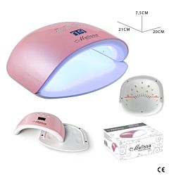 LAMPADA UV/LED 24W 21X20X9,7 INFRAROSSI APRI.FUXIA