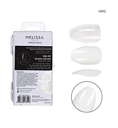 UNGHIA FINTA QUADRA NATURALE 100PZMelissa