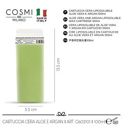 COSMI CERA LIPO ALOE & ARGAN CARTUCCIA 100MLCosmi